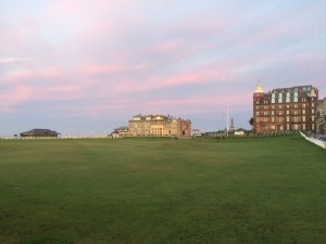Old Course sunset 