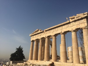 Causal Acropolis mornings